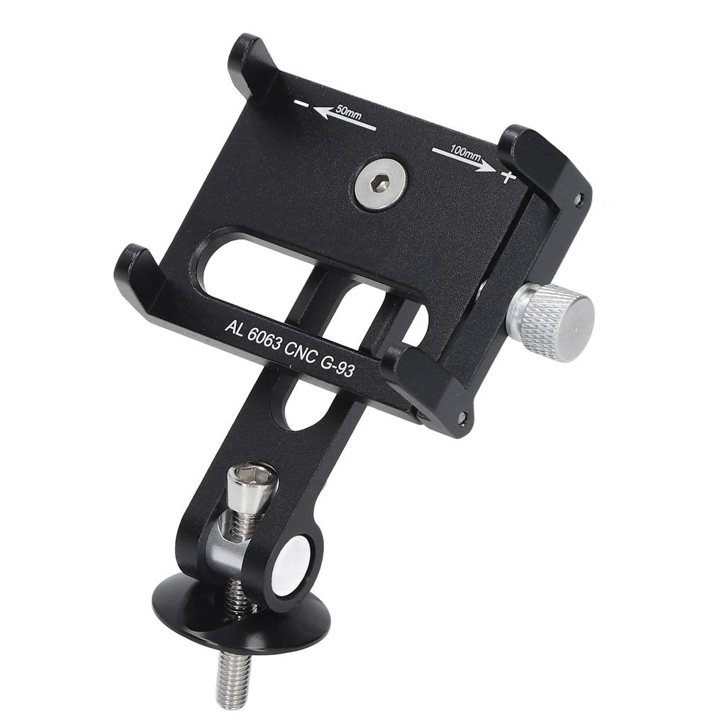 Bike Phone Holder Aluminum Alloy Headpart Cover Fixing Mobile Phone Mount for Mountain Road Bikes