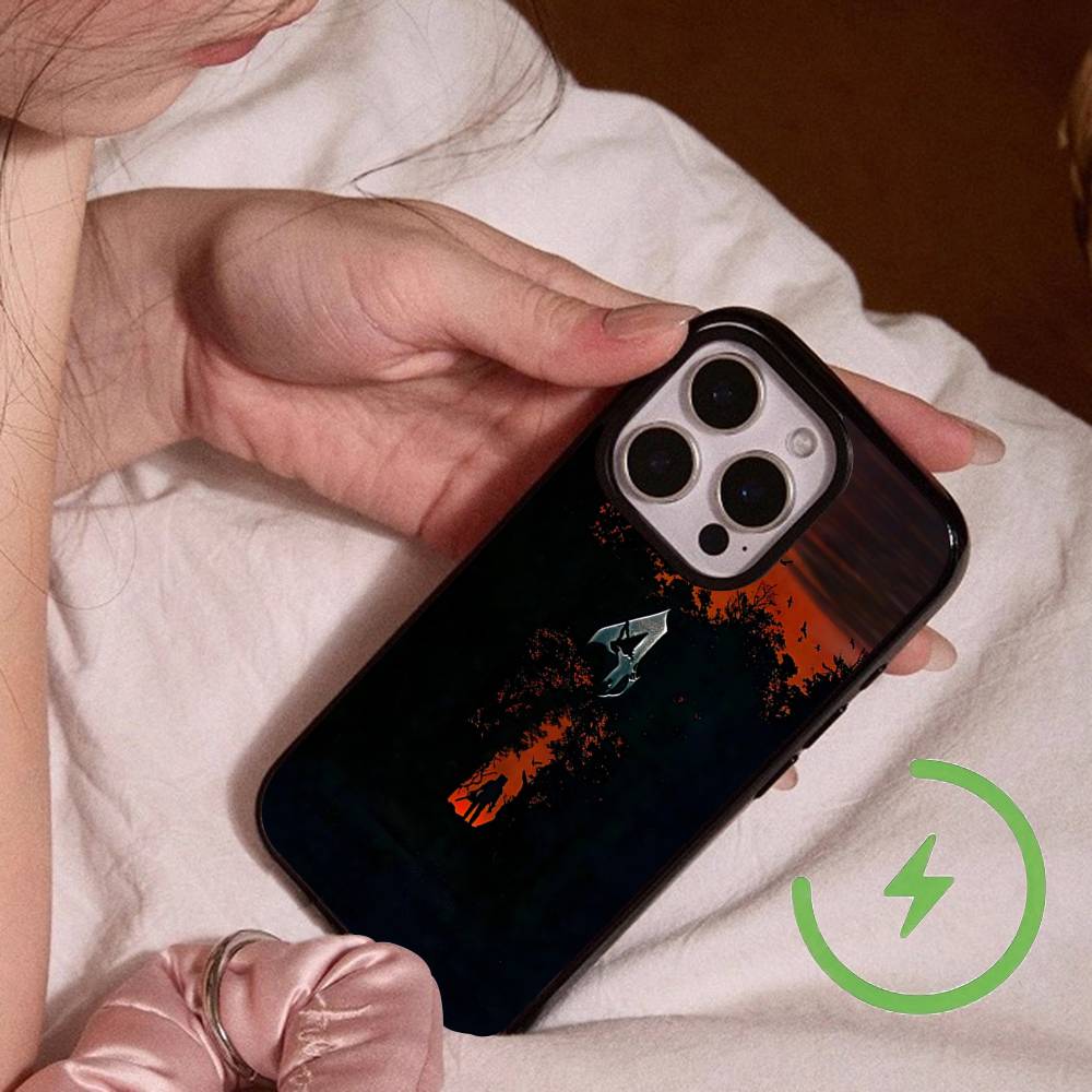 Game R-Resident-es Evil-es Magnetic Charging Cover Phone Case For IPhone 17 16 14 13 12 11 15 Pro Max For Magsafe Wireless
