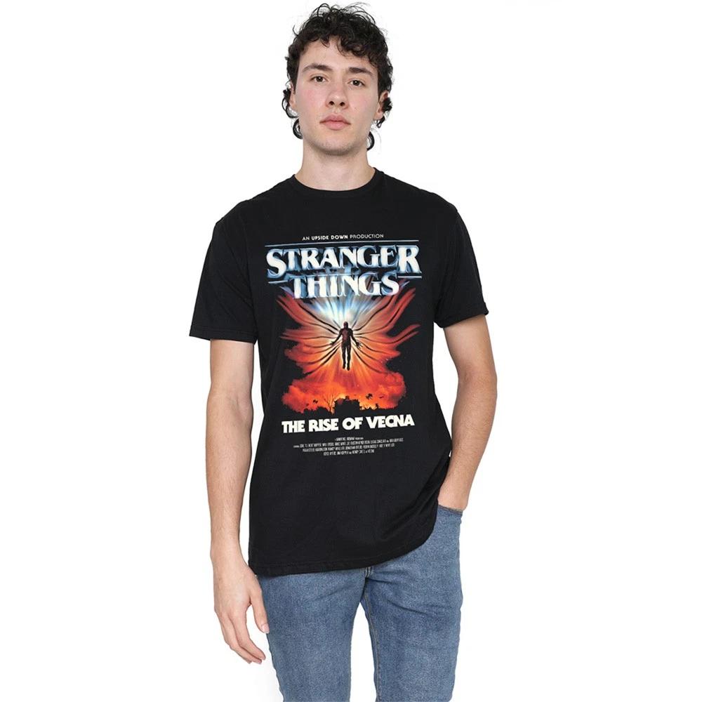 Футболка унисекс Stranger Things Vecna Rise Poster S-5XL, Черная M