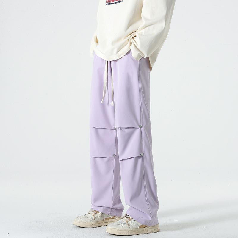 Outdoor Mountain Pants Waterproof Knee Pleated Paratrooper Pants Spring and Autumn Straight Men's Casual Overalls
