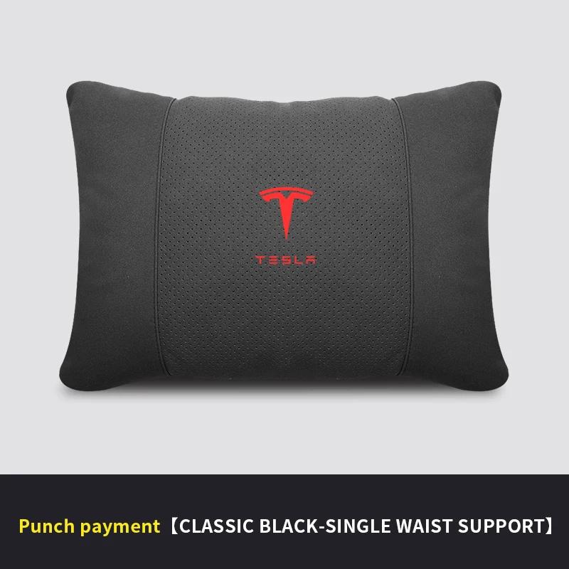 RETG9 Car Neck Pillow for Tesla Model 3 Y S X Car Headrest Neck Support Seat Soft Neck Pillow Automobile Tesla Interior Accessories
