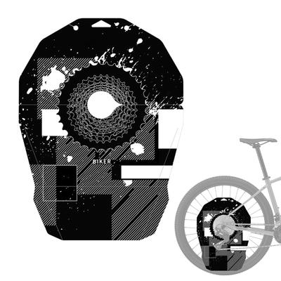 Fahrrad-Waschabdeckung Scheibenbremse   Ölbeständige Platte Für Fahrradwartung Und Reinigungsgerät Geräusch- Und Verschleißschutz