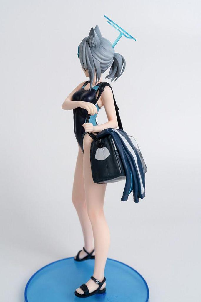 [USED] Blue Archive Swimsuit with Shoulder Bag, Sand Wolf Shiroko Figure, Height
