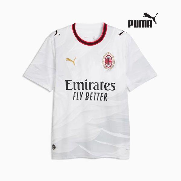 Puma Ac Milan Away Jersey Replica Fan Supporter Short Sleeve Uniform 784130 02
