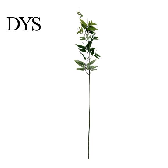 Decorative Faux Foliage for Living Room Bamboo Tree Branches, Long Stems Greenery, Artificial Plants, Leaves Branches Vase Stems, Zen Style Vase, DIY