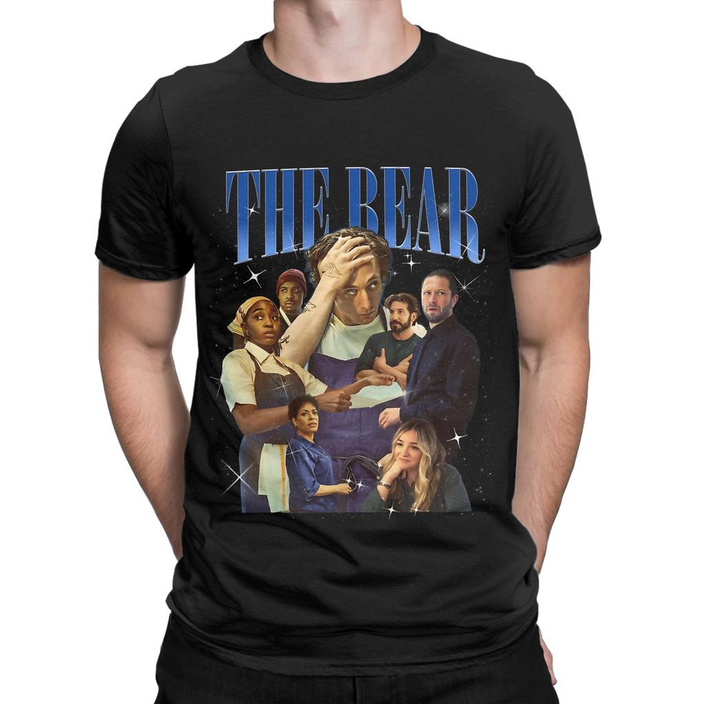 The bBear Bootleg Print Funny 100% Cotton T-Shirt The bBear Tees Tops For Men