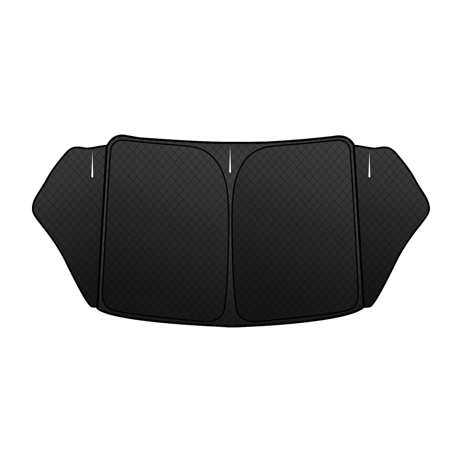 

Солнцезащитный козырек на лобовое стекло Mitsubishi Delica серии CV DELICA УФ-защита Без присосок Светлый Летний УФ-защита Легкая установка и Салон Включает сумку для хранения чёрный