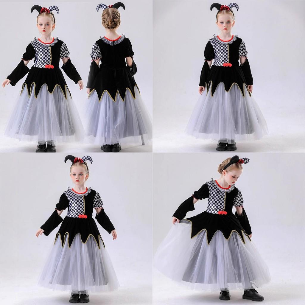 Halloween Alice In Wonderland Cosplay Costume Dress Party Stage Performance