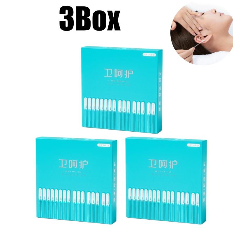 Adhesive Ear Pick and Cotton Swab Combo Ear Cleaning Tool for Earwax Removal Reusable Ear Stick Hygiene Safe Design