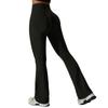 Slim-fit High-waisted Yoga Trousers Buttock-lifting Pleated Sports Leggings Training, Running, Fitness Yoga Flared Trousers