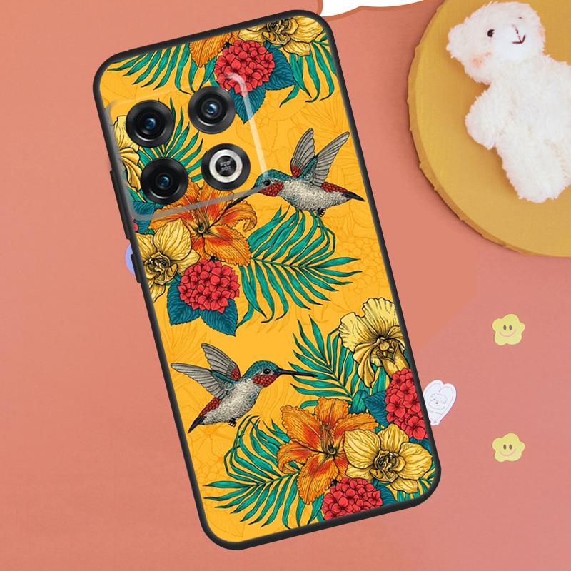 Hummingbird Case For OnePlus 13T 10T 8T 12R 13R 15 13 12 11 9 10 Pro Nord CE 5 2 3 4 Lite N20 N30 Funda