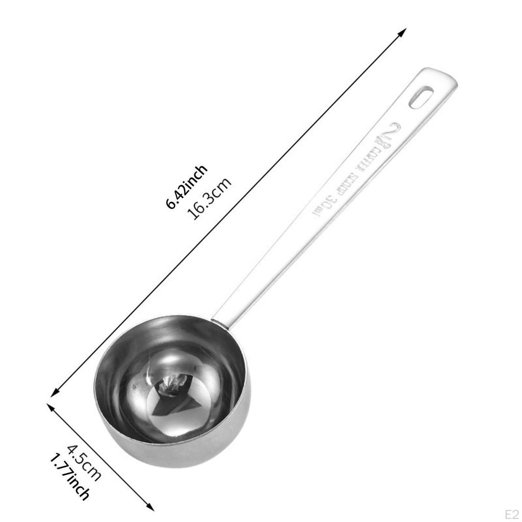 Kávová odměrka Pečicí nástroj Háčkovaná rukojeť Kuchyňské náčiní Nerezavějící Naběračka na omáčku Polévková lžíce
