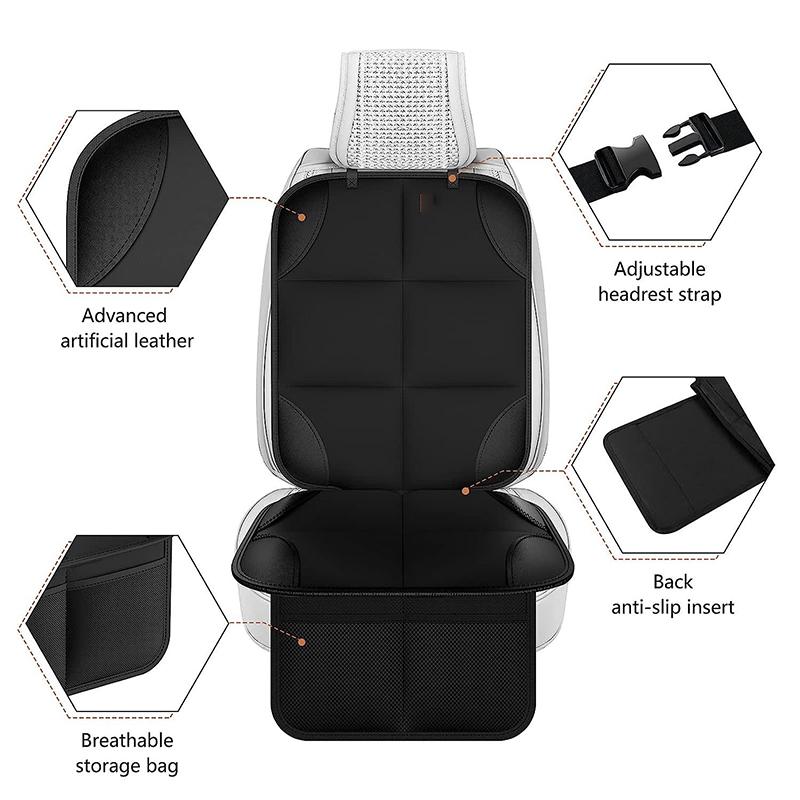 Car Anti Slip Cushion For Baby Seat Children Safety Seat Mat Anti-scratch Universal Car Seat Protector Cover Waterproof Oxford