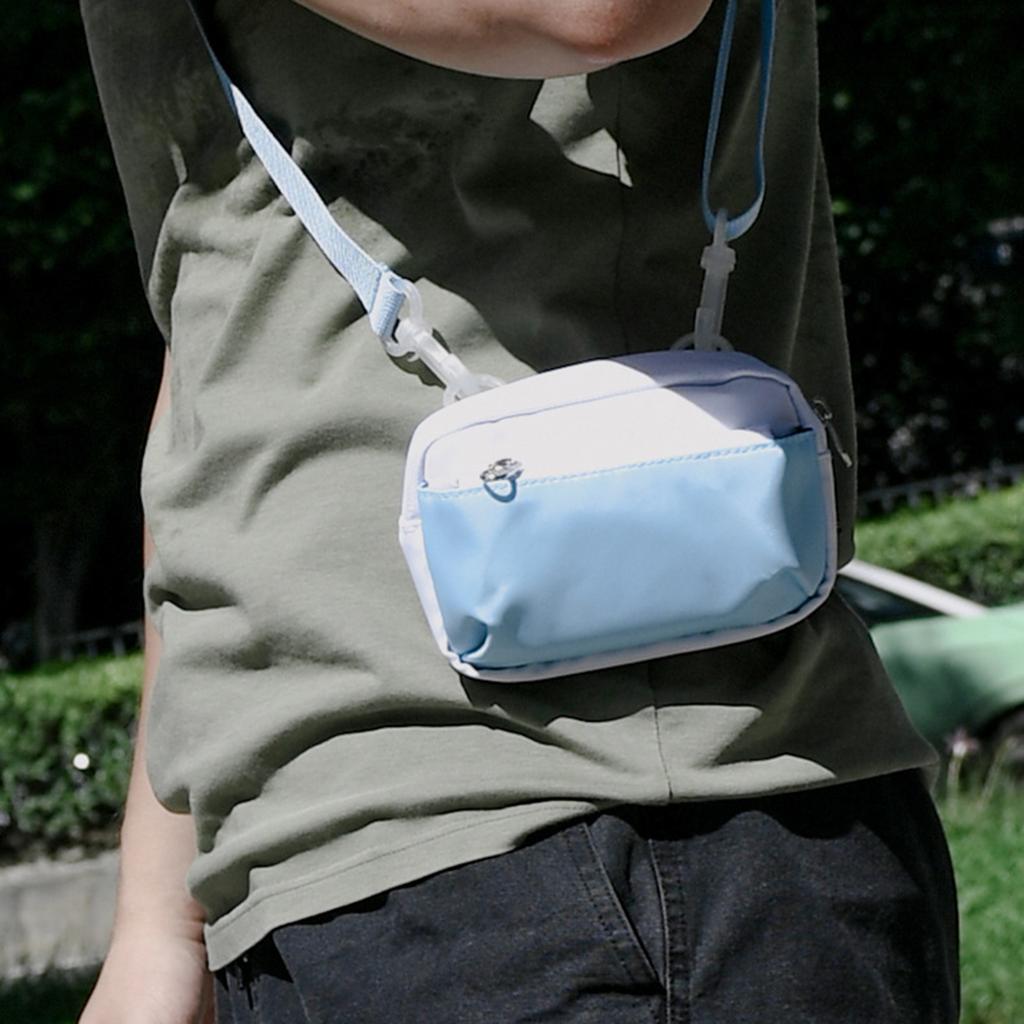 Měkké mini pouzdro na fotoaparát, látkový obal s ramenním popruhem pro Kodak Printomatic Instant Camera Case