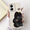For Realme 10 4G Case RMX3630 Cute Panda Cartoon Cover Soft TPU Phone Case For Realme 10 Pro Plus Pro+ Realme10 5G Fundas Bumper