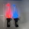 Kids Telescopic Sword with Red And Blue Light 2-in-1 Rotating Decompression toy Glowing Sword Toys Cosplay Props Interactive Toy