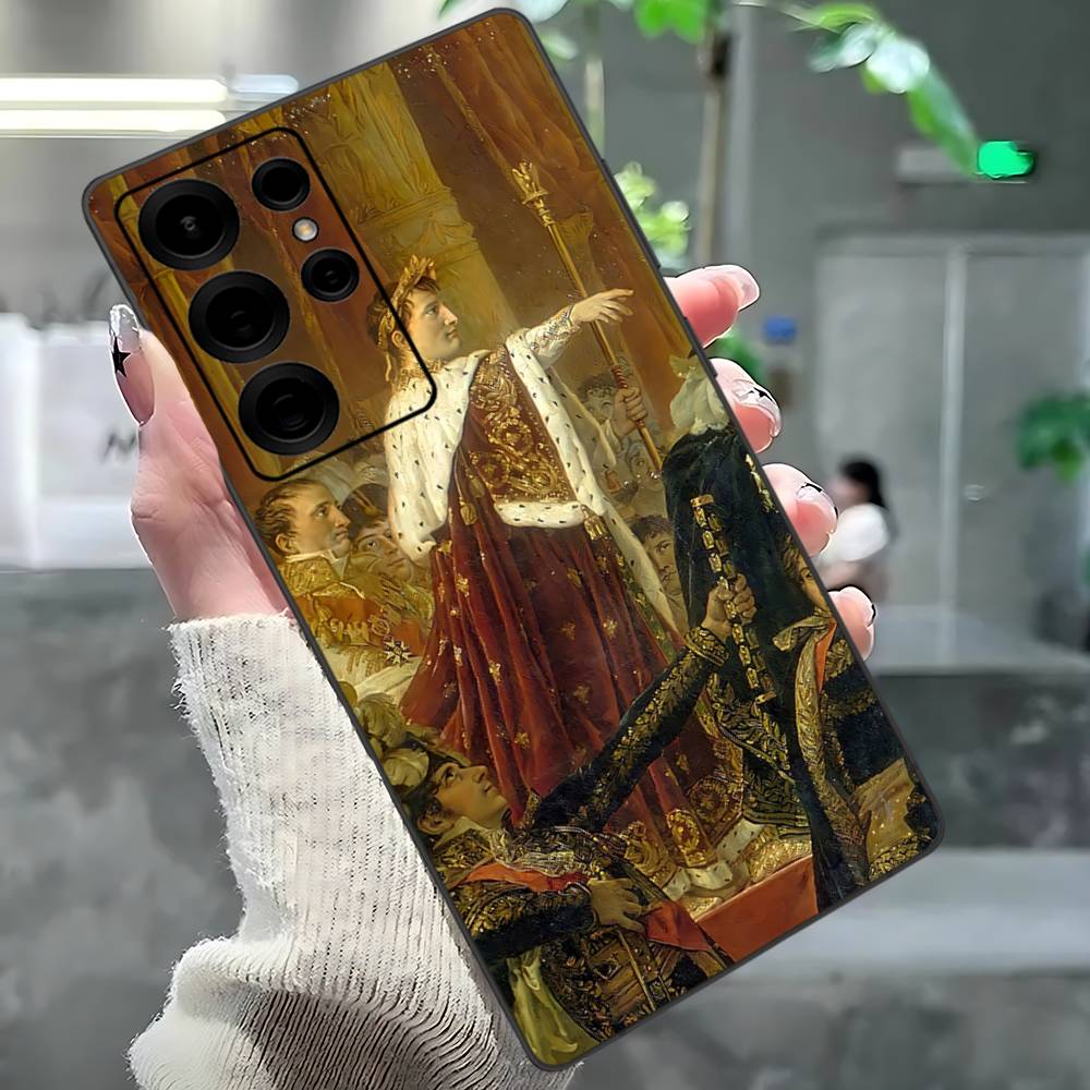 

Napoleon Bonaparte Phone Case For Samsung S 24 Fe 25 Ultra Plus 20 Lite 21 30 22 23 24 22 Ultra 5G Fundas Samsung S25