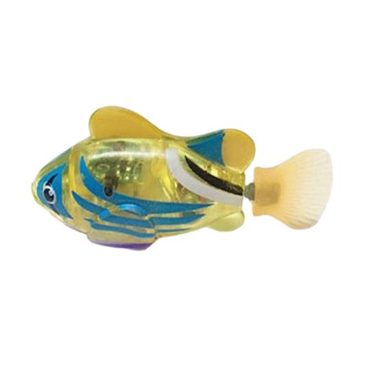 Swimming Fish Toy with LED Light Waterproof Battery Powered Simulation