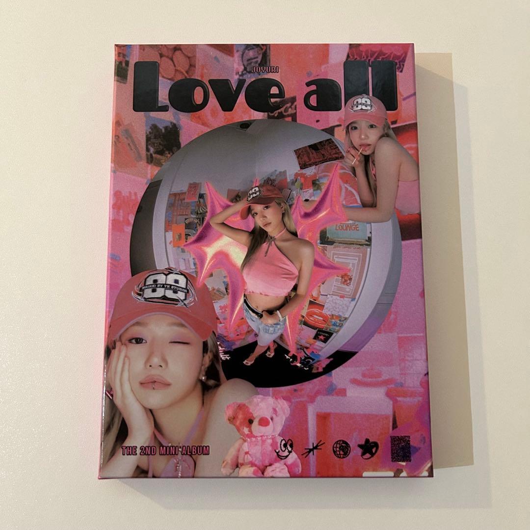 Used Loveall Album Photocard Cho Yuri