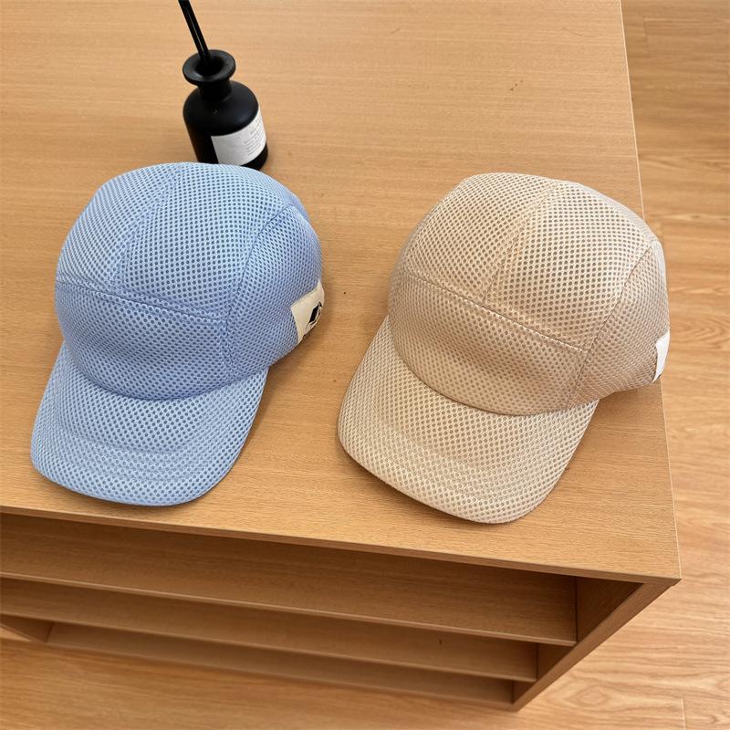 Men's and Women's Summer Mesh Lightweight Thin Cap Outdoor Running Sports Breathable Sunshade Parent-child Sunscreen Baseball Cap
