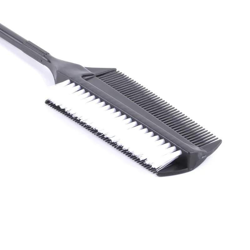 Professioneller Friseur-Doppelseiten-Färbekamm mit Nylon-Haarfärbepinsel Tönungskämme Haarfärbepinsel Haarstyling-Werkzeuge