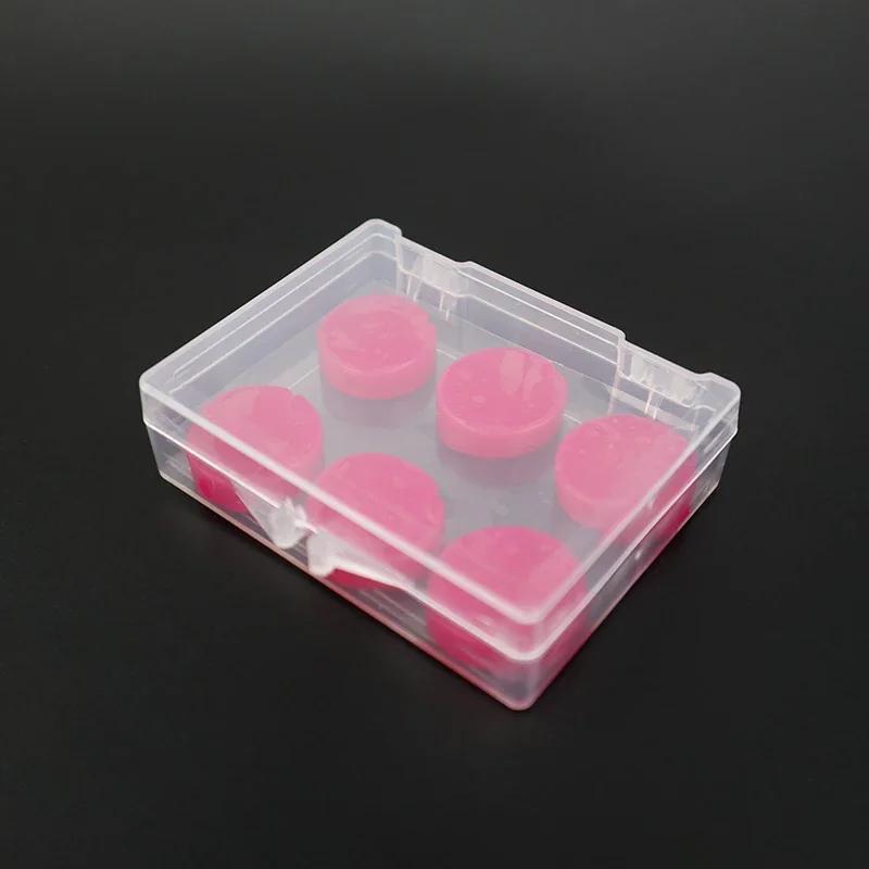 6Pcs Silicone Ear Plugs Sound Insulation Ear Protection Earplugs Anti-Noise Sleeping Plugs for Travel Rest Quiet Noise Reduction