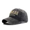 Neu gewaschene CANADA bestickte Baseballkappe Herren und Damen Freizeit Baumwollkappe Outdoor Sport Sonnenhut
