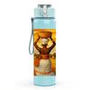 1PC African Woman Vase Head Art Print 750ml Color Plastic Sports Water Bottle Leakproof Flip Straw Lid Suitable for Sports Office Home Use