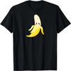 Banana Cute Kawaii Happy Face Fruit Lover Graphic Girl Women T-Shirt