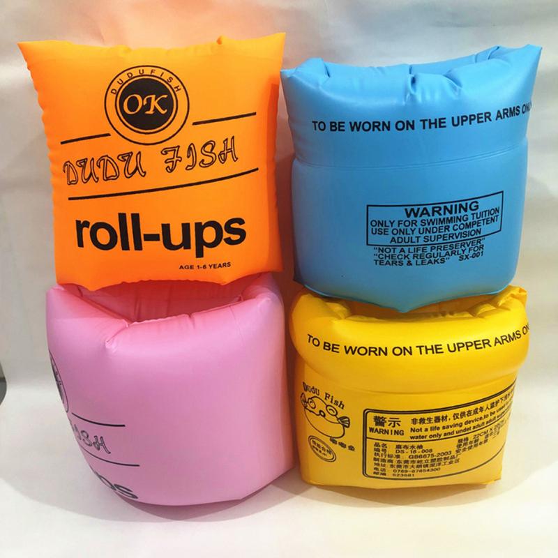 

1 пара поплавков на руку, надувные повязки на руку, утолщенные тренажеры для безопасности бассейна, плавучие рукава оранжевый