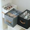 Yuzhe Transparent Foldable Shoe Storage Box with Compartments and Lid for Shoes and Sundries