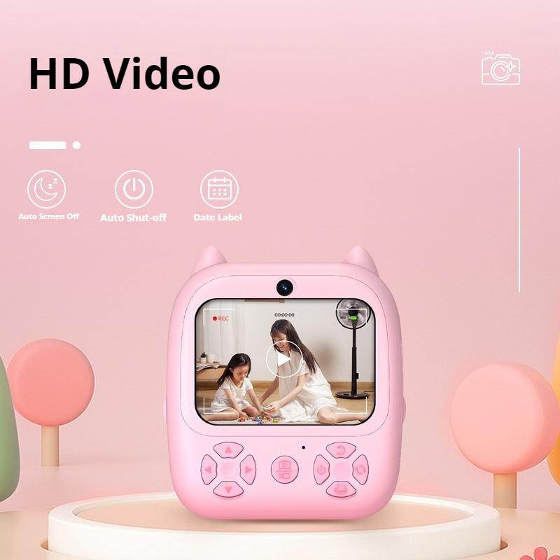 Children's Polaroid print camera high definition photo video gift box toy