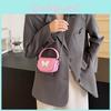 Butterfly Single Shoulder Crossbody Bag Solid Color Handbag Women Fashion Gift
