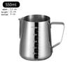 304 Stainless Steel Milk Frothing Cup Espresso Barista Pitcher Cream Maker Frothing Jug Kitchen Latte Pot Coffee Accessories