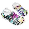 Breathable Printed EVA Beach Clogs Unisex Lightweight Slip On Garden Shoes Pool Bathroom Home Summer Sandals Lightweight Wear