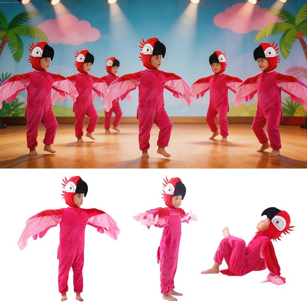 Carnival Party Bird Cosplay Costume Role-Play Dance Costume  Kids Boys Girls
