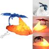 Exquisite 3d Printed Ice Dragon Lamp Led Night Light Stylish Bedroom Decor Gift