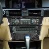 For BMW 3 Series E90 E92 2005-12 Carbon Fiber Console CD & AC Panel Cover Trim