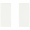 Plant Stand 2 pcs White 24 x 24 x 55 cm Steel