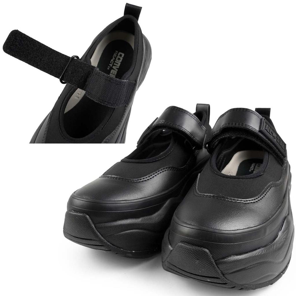 [Converse] Sneakers Thick Soled All Star Surge Trainer Mary Jane ALL STAR SURGETRAINER MJ OX Black 26.5 Cm