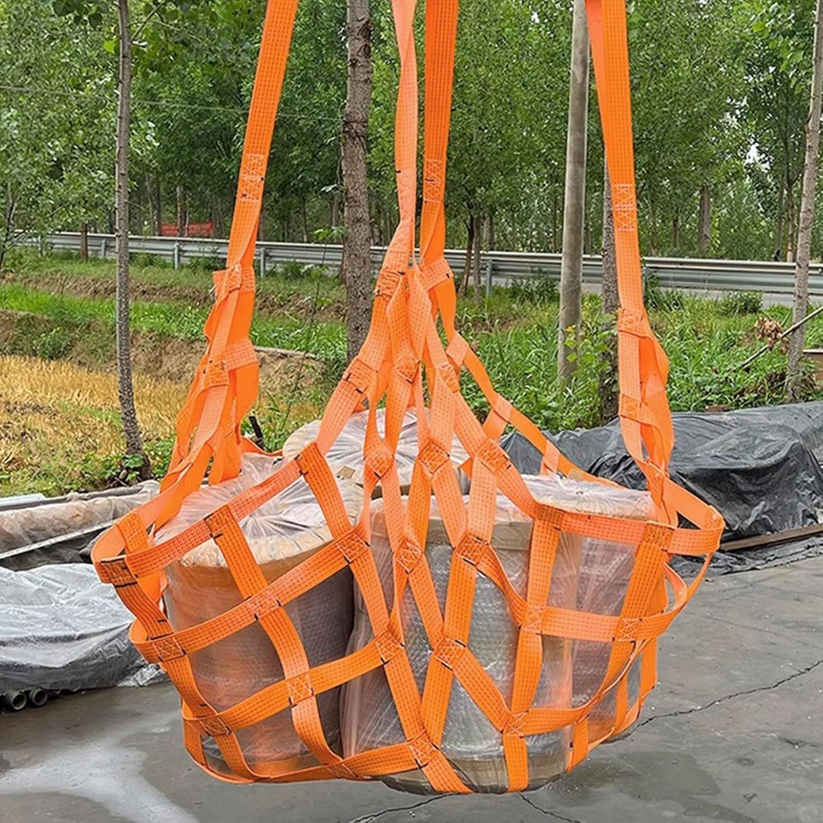 

Cargo Lifting Net Sling Hoisting Net Resistance for Heavy Objects Construction Moving Towing Hoisting Work Load Capacity 661Lbs China Mainland