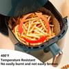 50/100/200pcs Disposable Air Fryer Paper Round Special Paper Food Silicon Oil Paper Nonstick Parchment Air Fryer Liners Baking P