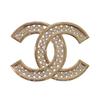 Brooch Gold metal/Rhinestone Women