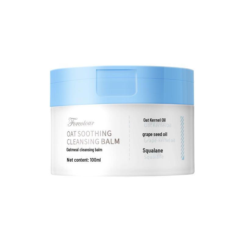 

Aihuo Nuo Нежный трехфазный очищающий бальзам с овсянкой для глубокого очищения и быстрой эмульгации кожи лица, глаз и губ. Regular Size