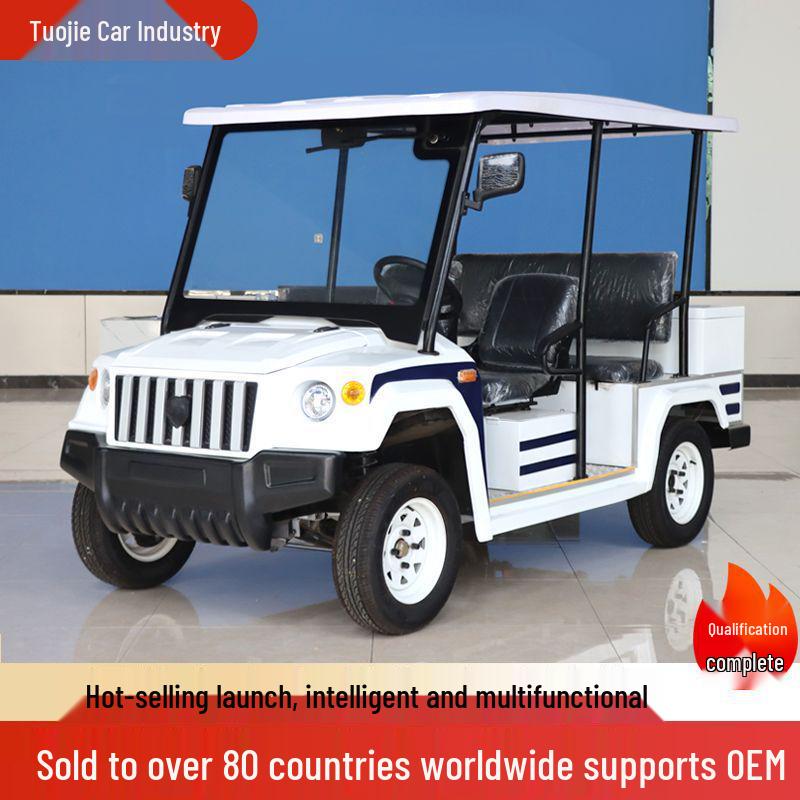 

Електричний Патрульний та Оглядовий Шатл: 5-місний автомобіль безпеки та 8-місний автомобіль для огляду визначних пам яток Parts Included