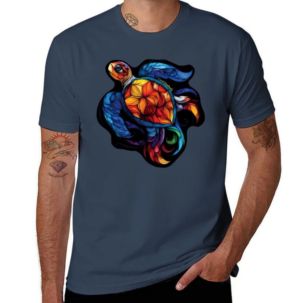 Ocean Turtle Kaleidoscope Tshirt T Shirt For Unisex T Shirts Designer T Shirt Custom Print Tshirt