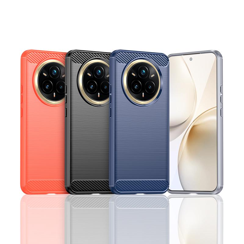 For Cover Realme 14 Pro Plus Case For Realme 14 Pro Plus Silicone Carbon Fiber Back Case For Realme 14 Pro Plus Case 6.83 inch
