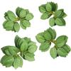 50/100pcs Artificial Plant Pieces Silk Rose Leave Fake Valentine's Wedding Wreath Festival Decora Home Diy Handwork Flowers prop
