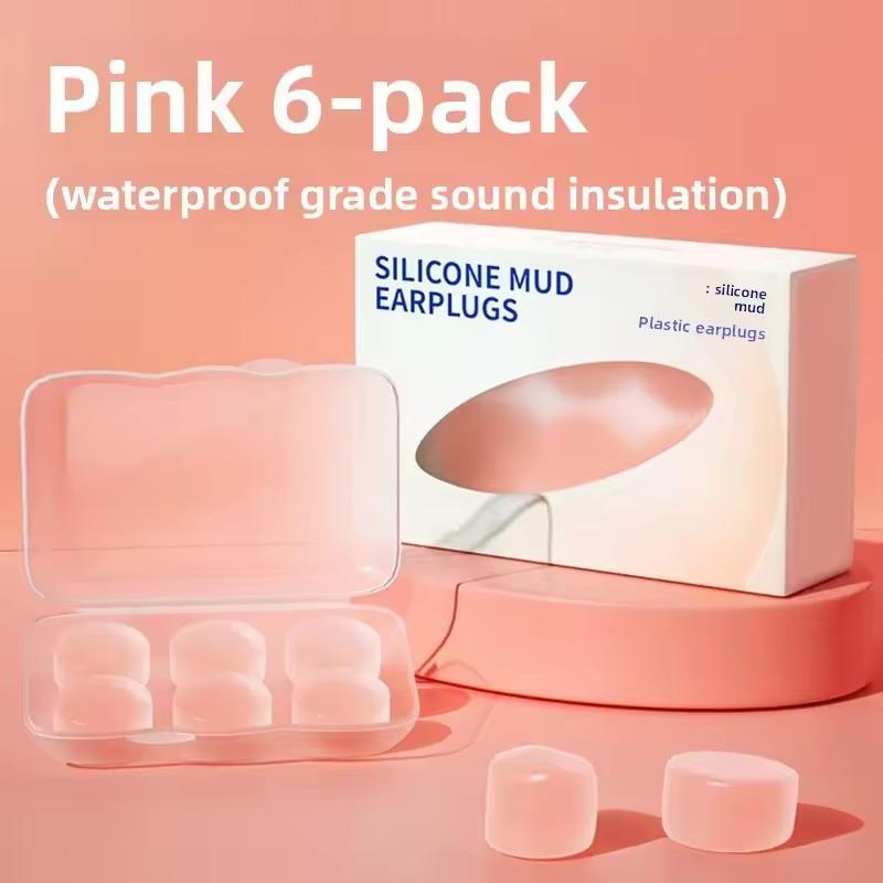 Silicone Earplugs Ultra Soft Noise Cancelling Hypoallergenic Washable for Deep Sleep Side Sleepers A1