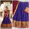 South Indian Style Ethnic Lehenga Choli Set Bollywood Women Lehenga Dupatta Set